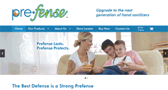 Desktop Screenshot of prefense.com